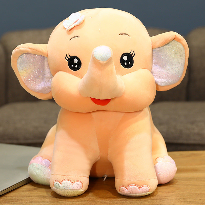 Creative Cute Elephant Doll Plush Toy Children Sleeping Pillow Vibrato Net Celebrity Doll Wholesale Cross-Border